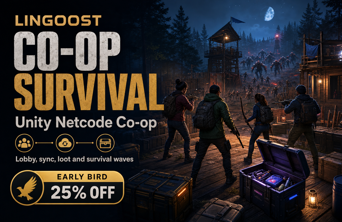 Unity Netcode 협동 생존 게임
