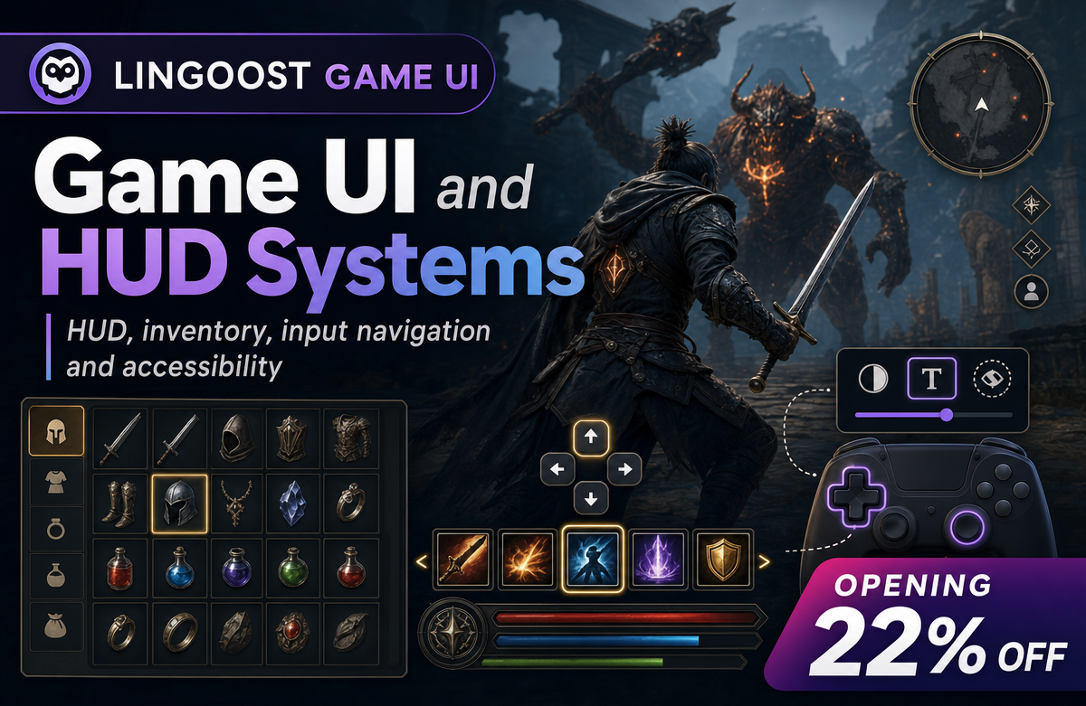 게임 UI/UX와 HUD 시스템 설계