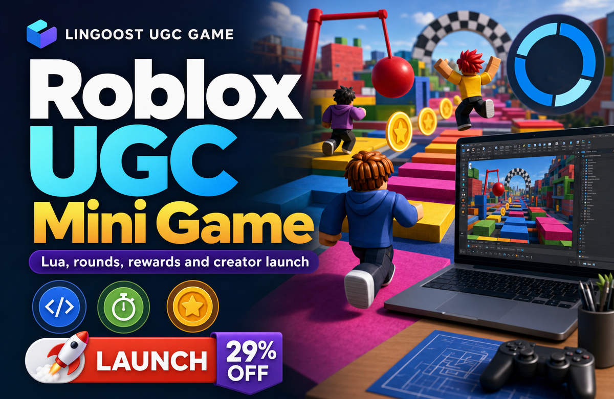 Roblox Studio UGC 미니게임 제작